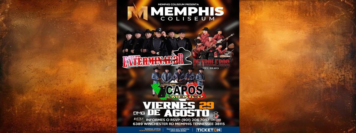 GRUPO EXTERMINADOR & M\u00c1S in Memphis