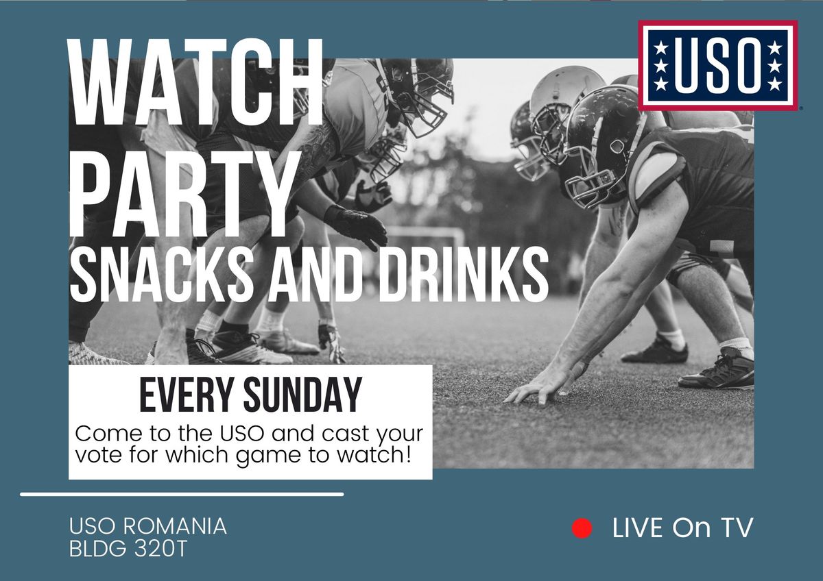 Sunday Night Football Watch Party