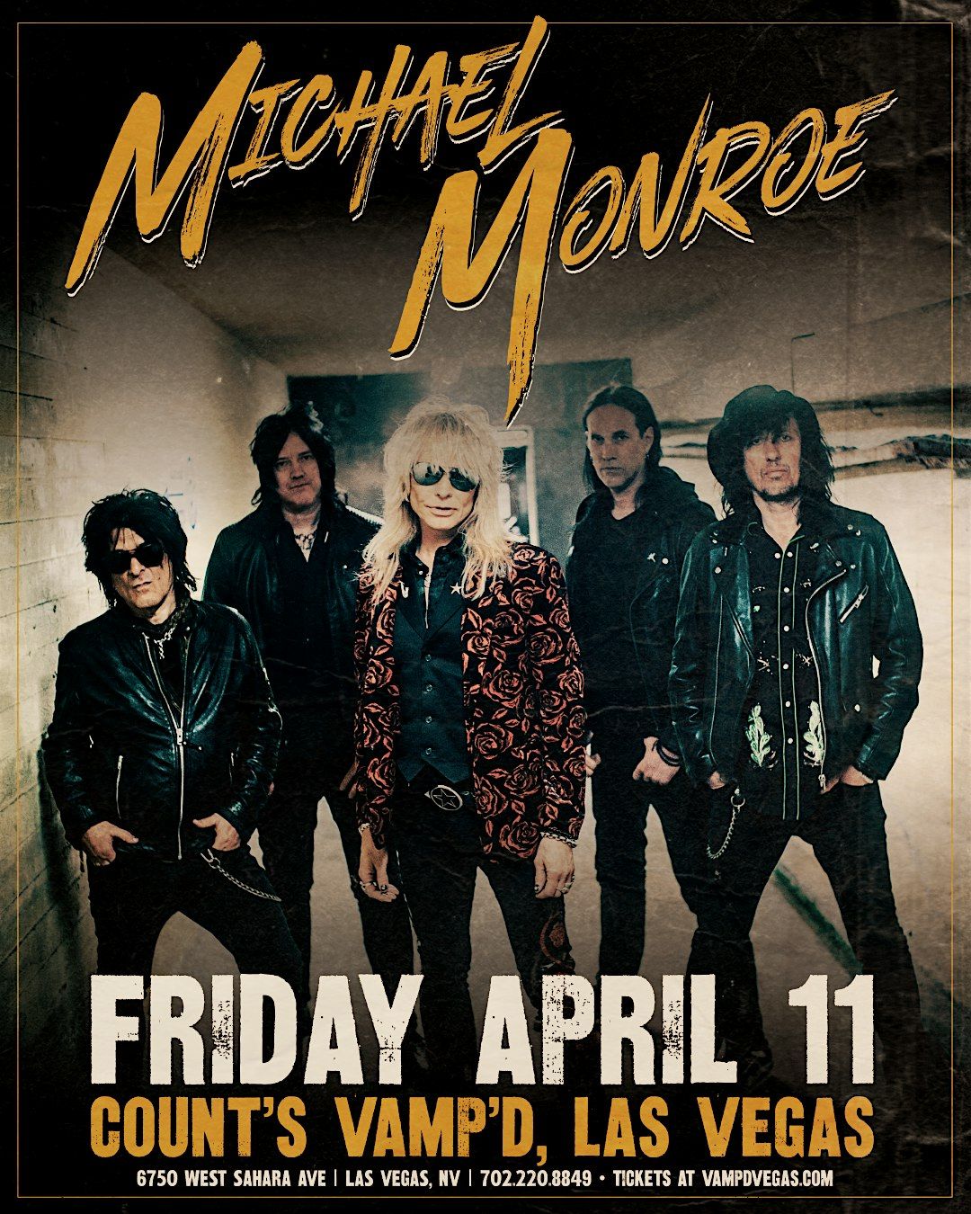 Michael Monroe live at Count's Vamp'd in Las Vegas !