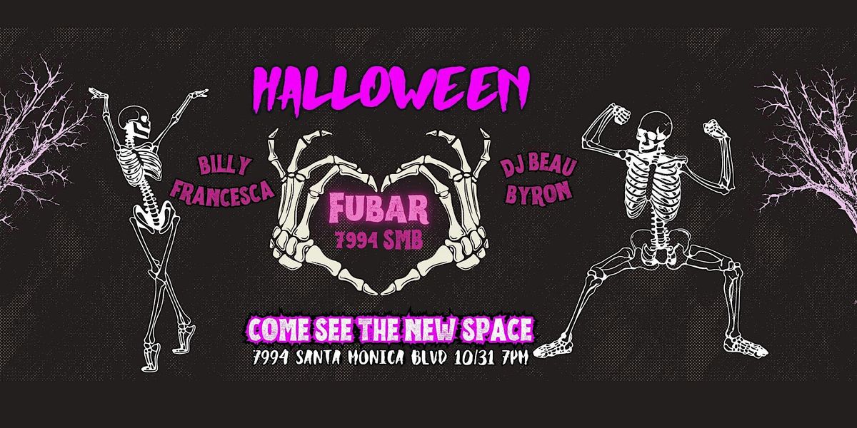 FUBAR Halloween Pop Up