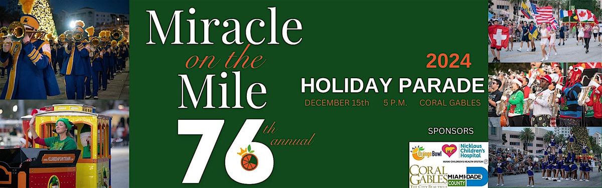 76th Annual Junior Orange Bowl Parade VIP Tickets