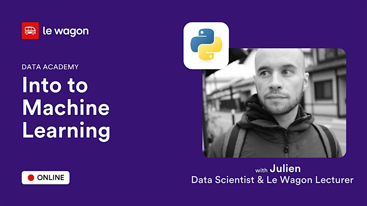 introduction to machine learning in python • datagy... Data Academy: Intro to Machine Learning with Python Workshop, Online, 9 ...