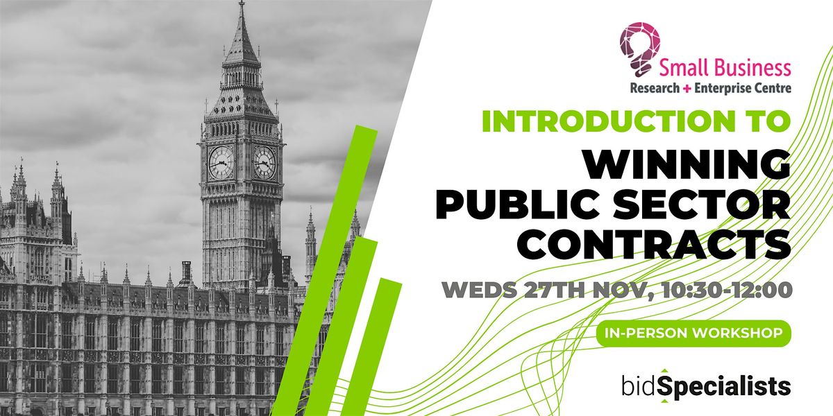 Introduction to Winning Public Sector Contracts