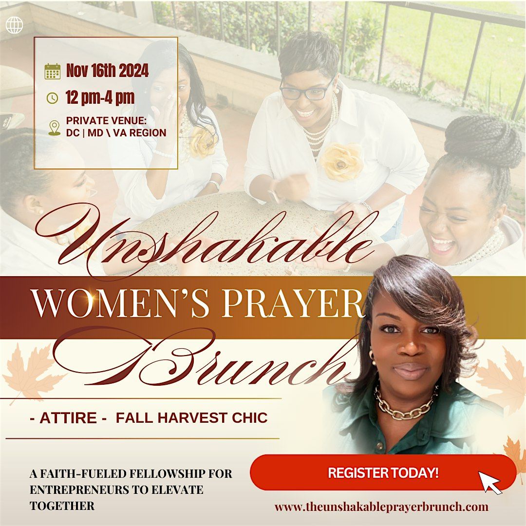 The Unshakable Women's Prayer Brunch