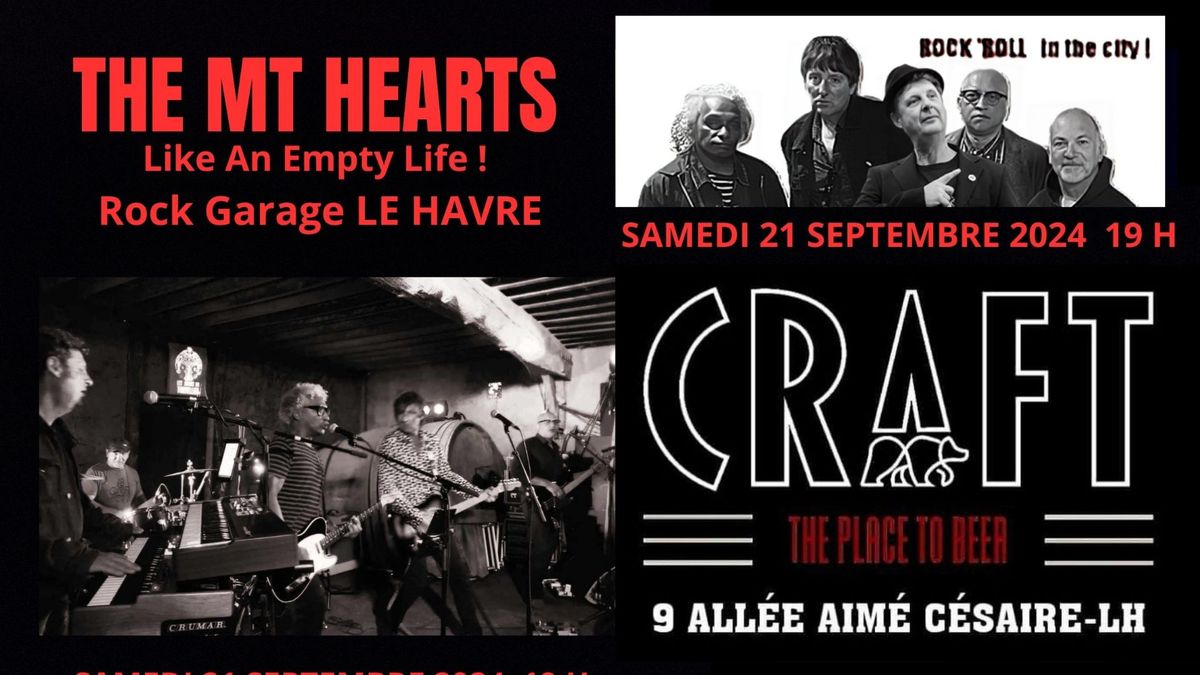 The MT Hearts en concert au Havre  au CRAFT The Place to Beer