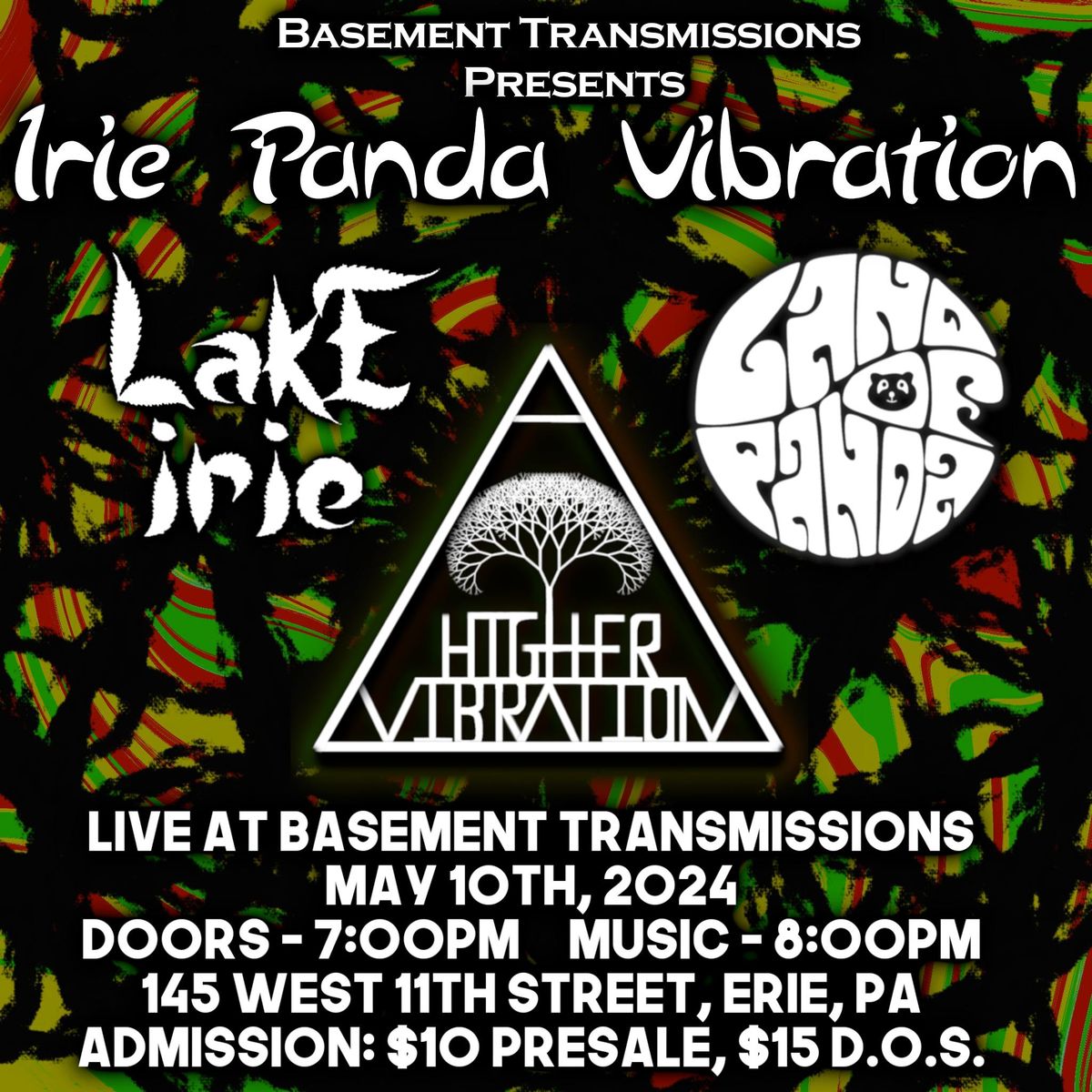 Basement Transmissions Presents: Irie Panda Vibration