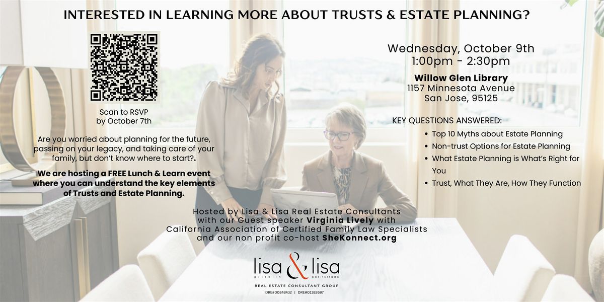 Interested in learning more about Trusts & Estate Planning?