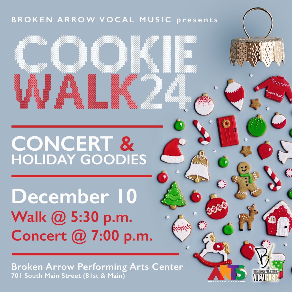 Broken Arrow Choirs Cookie Walk & Winter Concert