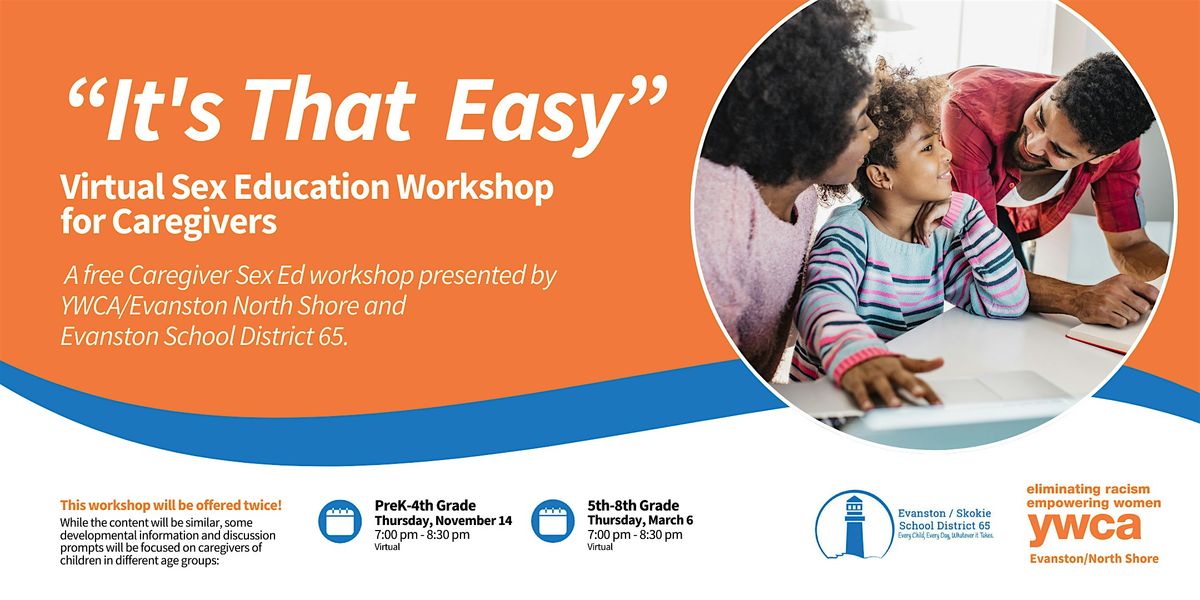 5th-8th Grade Caregiver Sex Education Workshop: It's That Easy