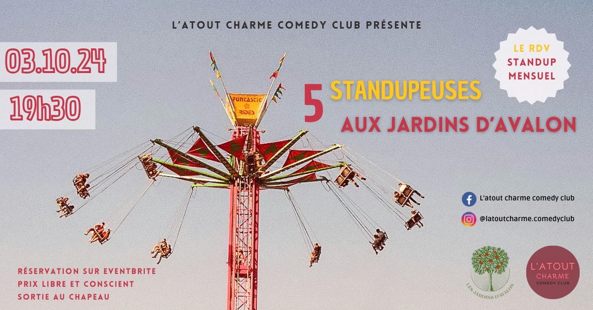 Soir\u00e9e stand-up par L'atout charme comedy club