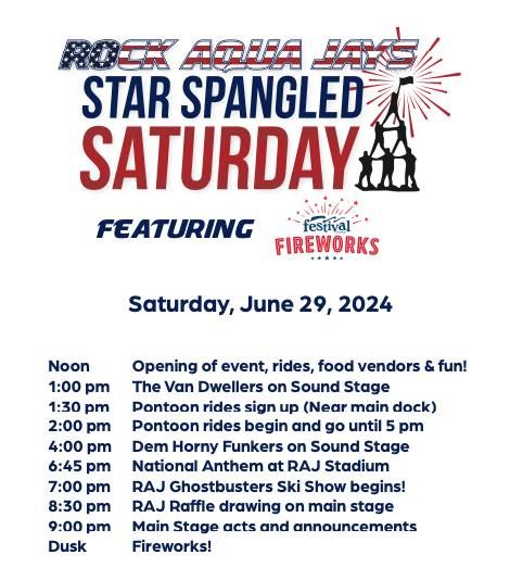 Star Spangled Saturday featuring the Festival Foods Fireworks 2024