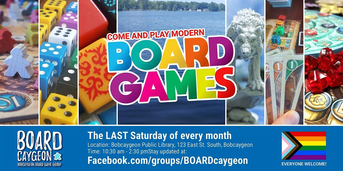 Board Games at the Bobcaygeon Library