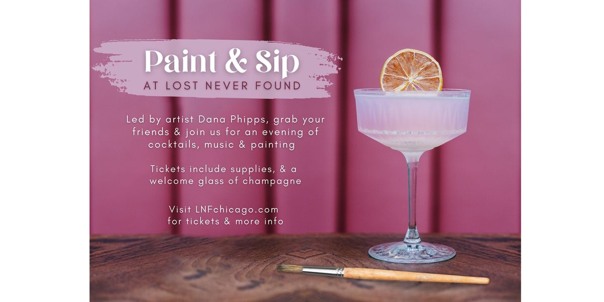 Taylor Swift Paint & Sip at Lost Never Found
