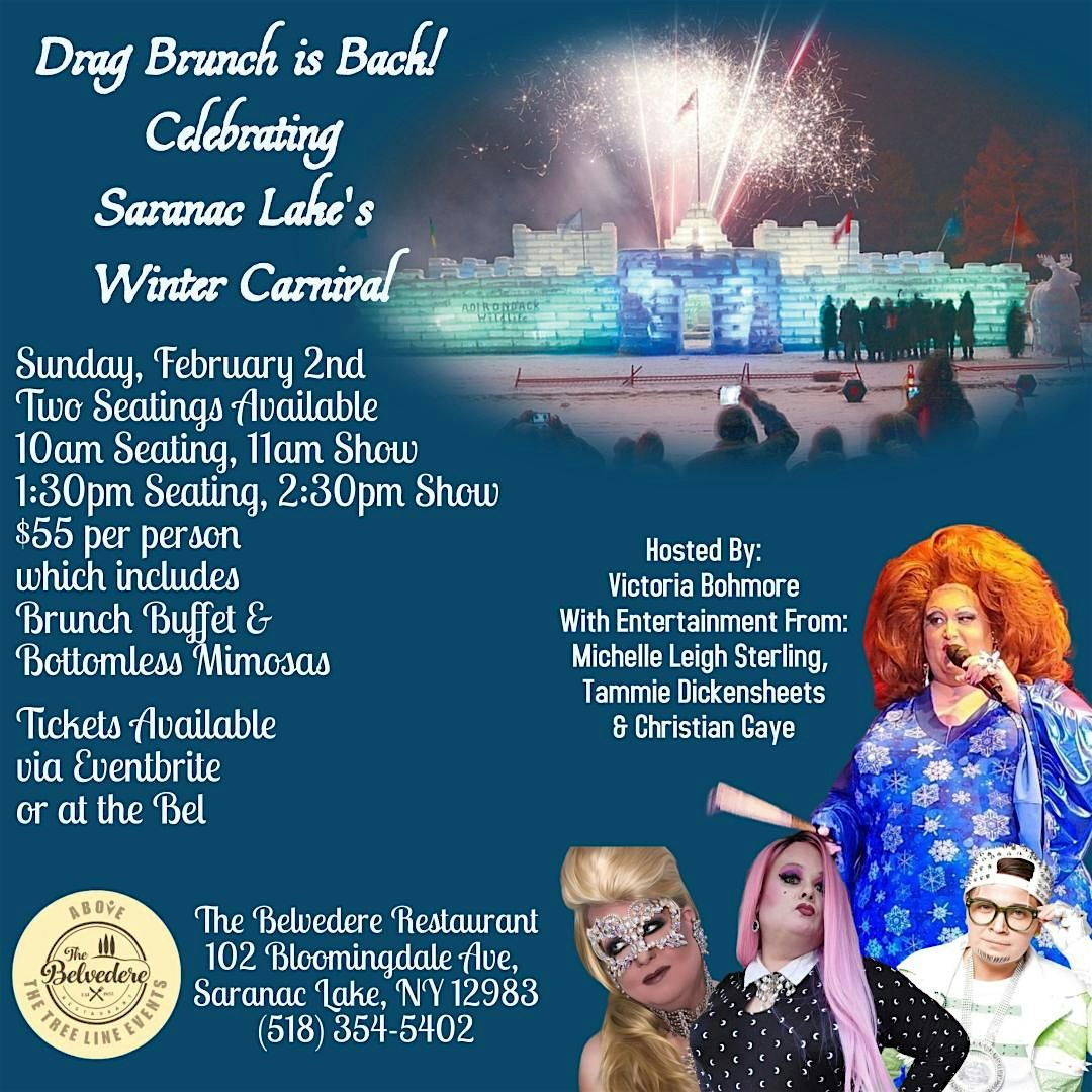 Winter Carnival Drag Brunch at the Bel - February 2nd, 2025