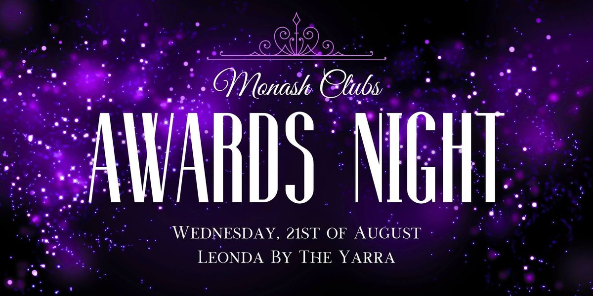 Monash Clubs Awards Night 