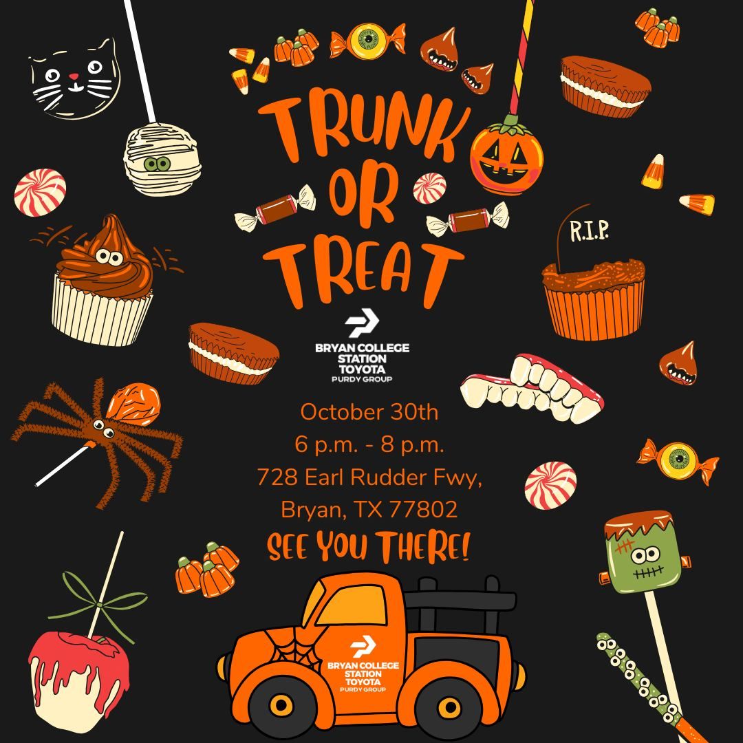 Second Annual TRUNK OR TREAT at BCS TOYOTA!