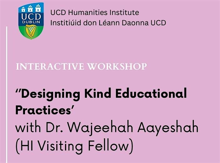 'Designing kind educational practices' workshop