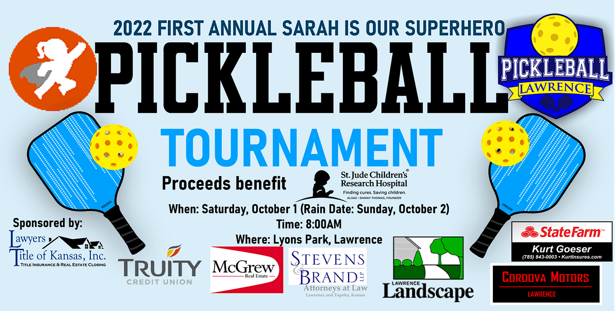 2022 First Annual Pickleball Tournament Fundraiser, Lyons Park
