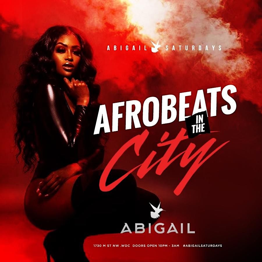 Afrobeats In The City Saturdays w\/ Open Bar