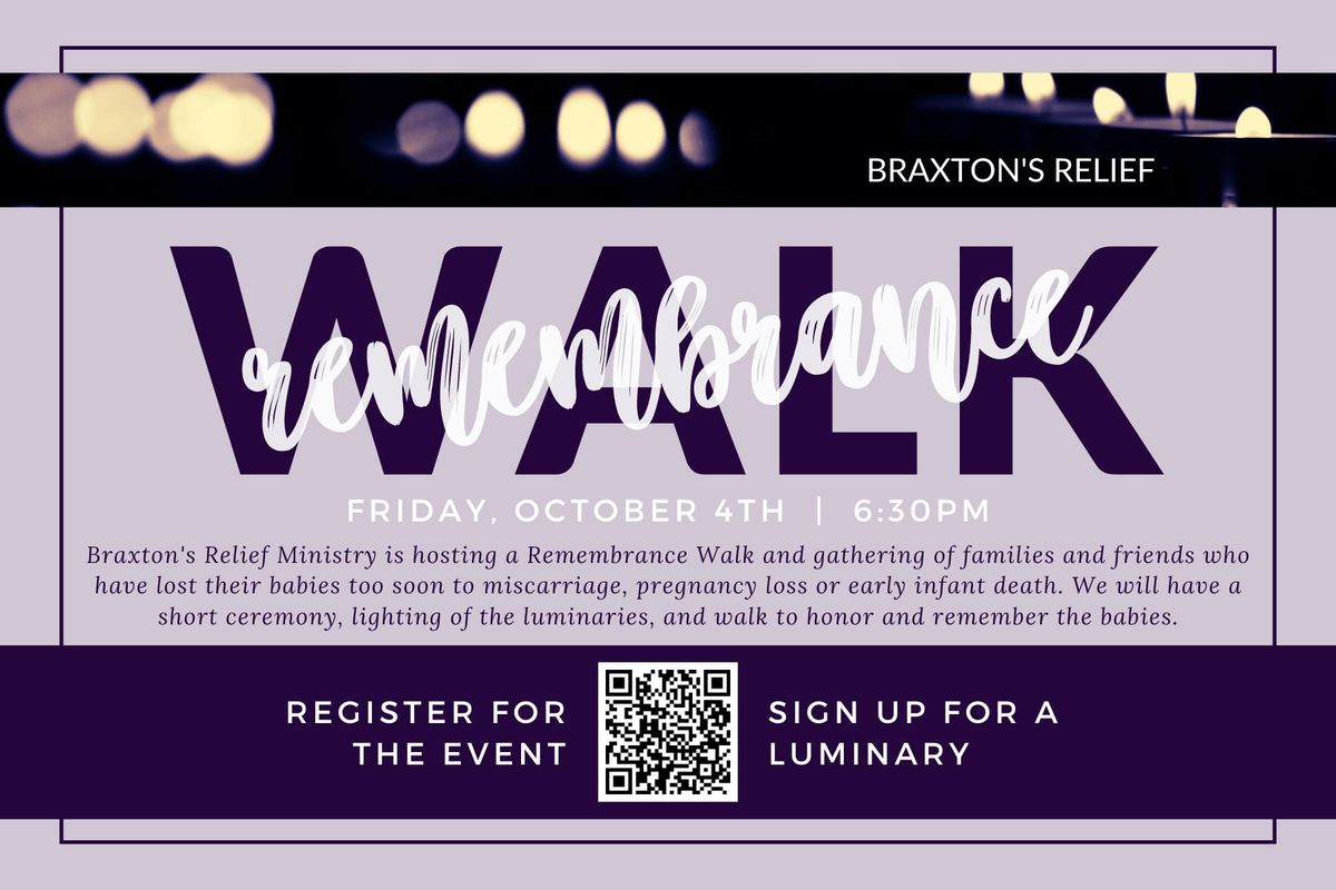 Braxton's Relief Remembrance Walk