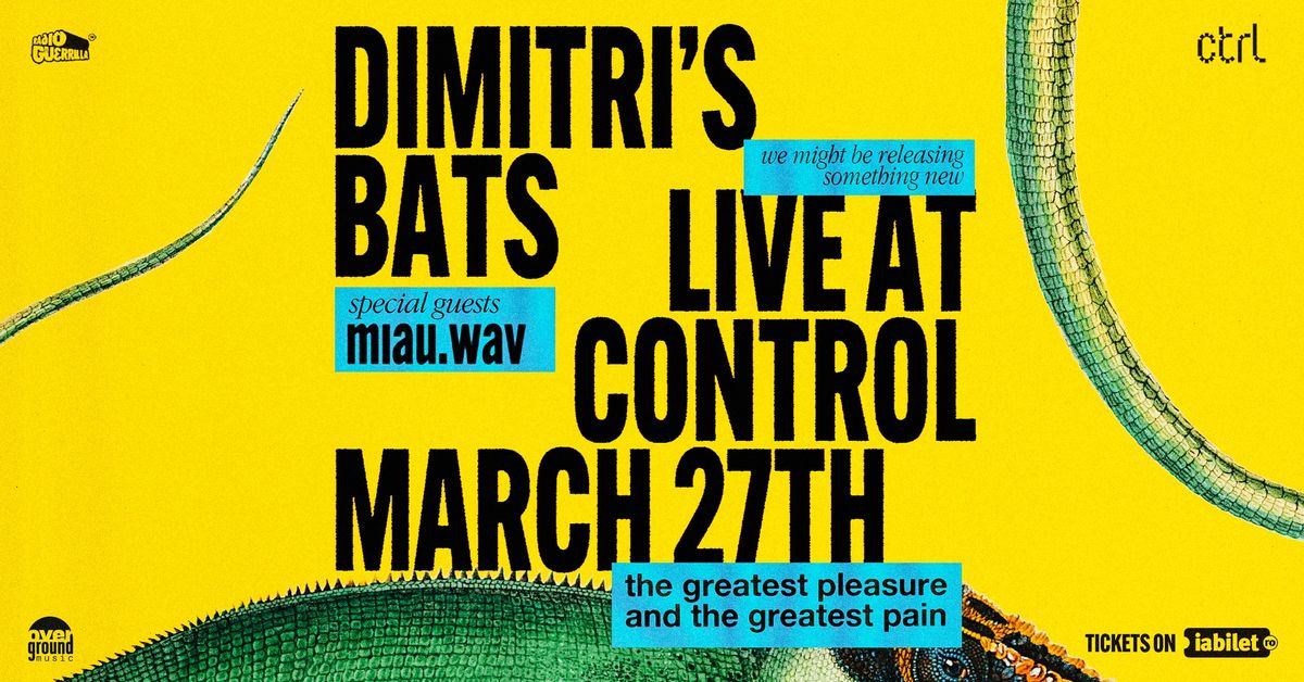 Dimitri's Bats live \u00een Control | 27.03