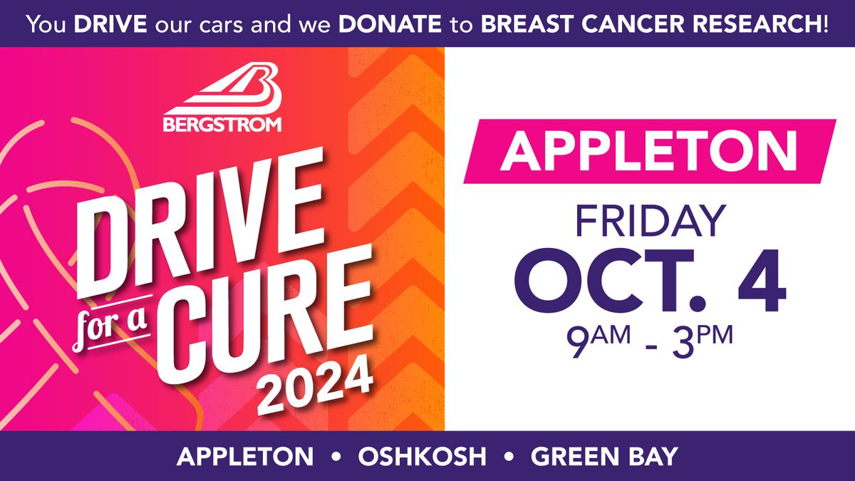 FREE EVENT: Bergstrom Automotive Drive for a Cure | Appleton