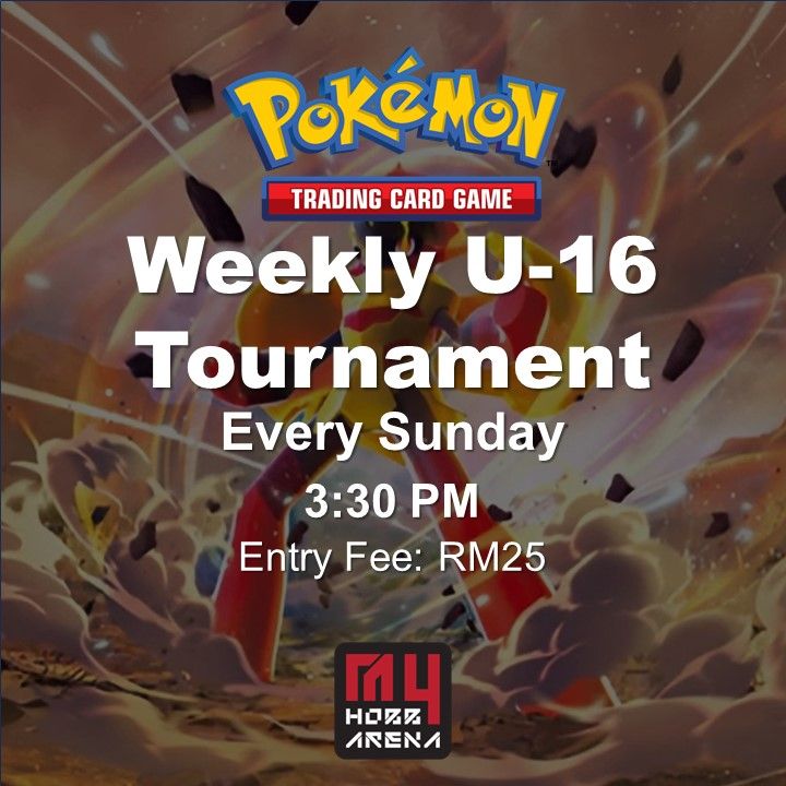 Pokemon My Hobby Arena Weekly U-16\/Master Tournament