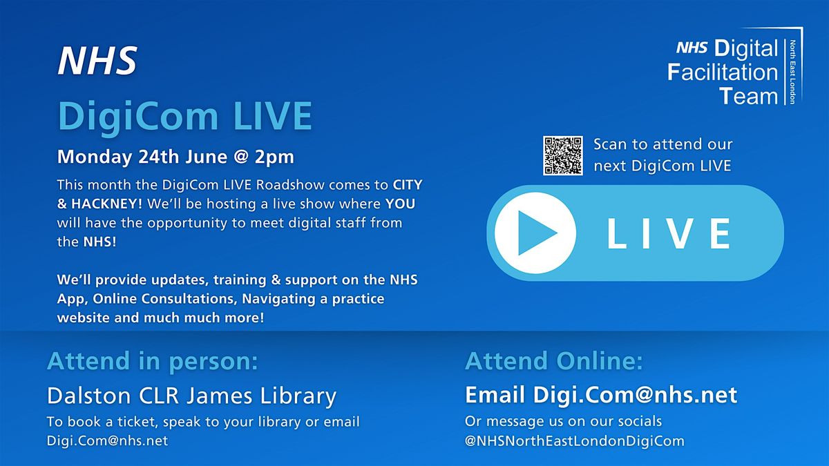 Digi Com Live - Discussing the NHS App