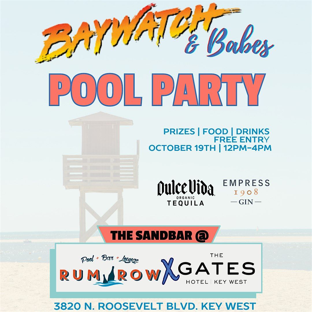 Baywatch & Babes Pool Party