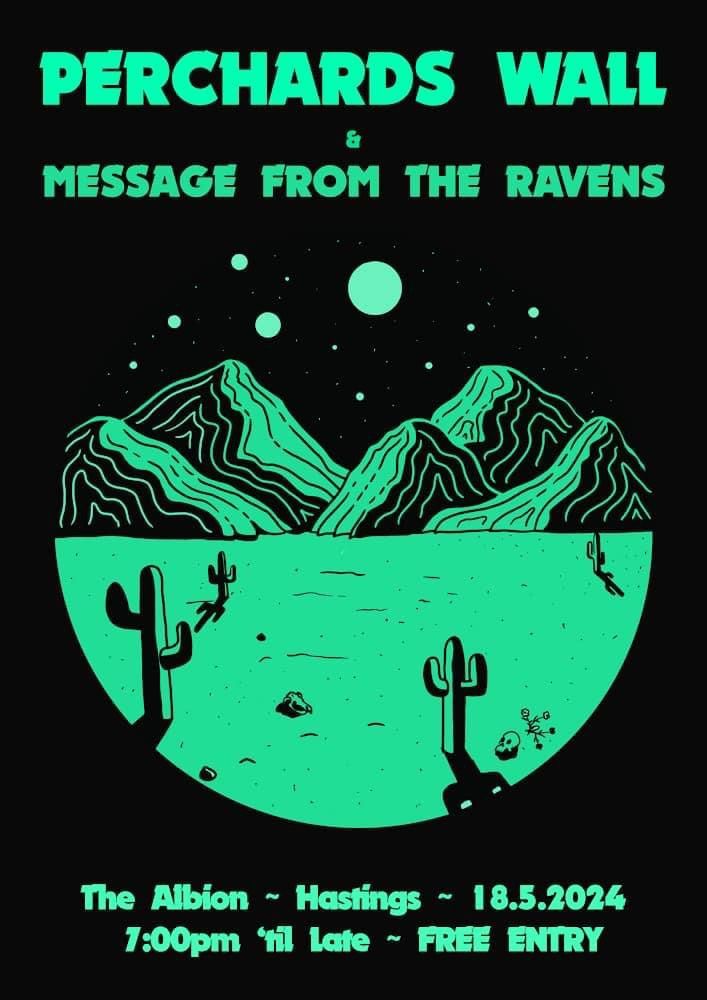 Perchards Wall + Message from the Ravens 