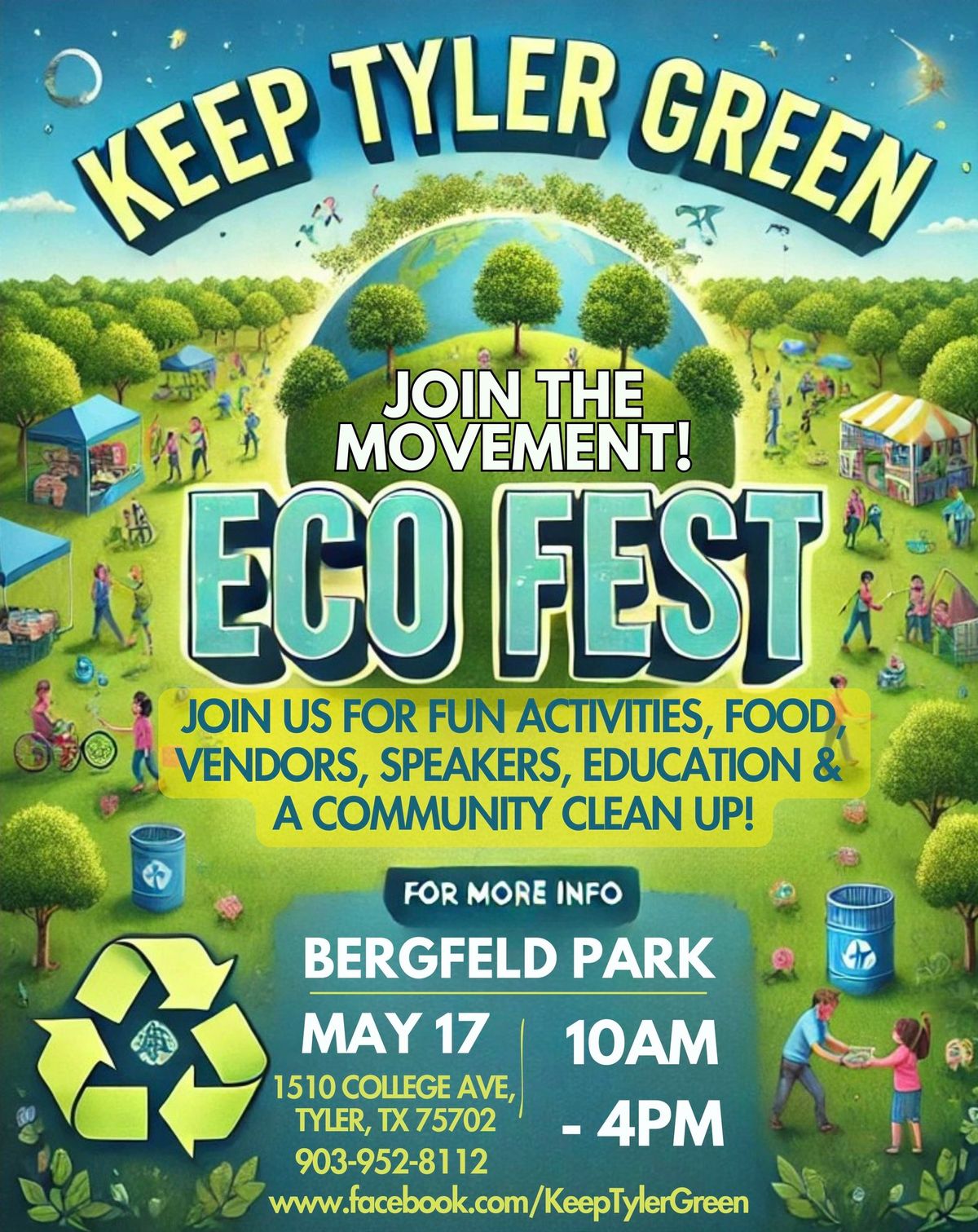 Keep Tyler Green Eco Fest!  \ud83c\udf0e\u267b\ufe0f