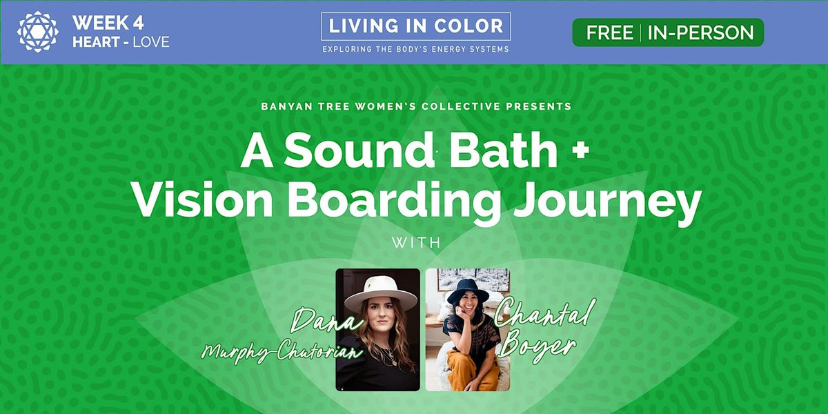 (In-Person) LIC: A Sound Bath & Vision Boarding Journey