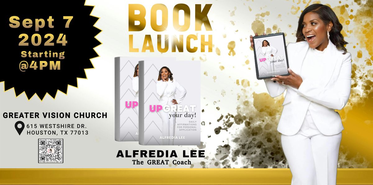 "UPGREAT your day!" BOOK LAUNCH 2024