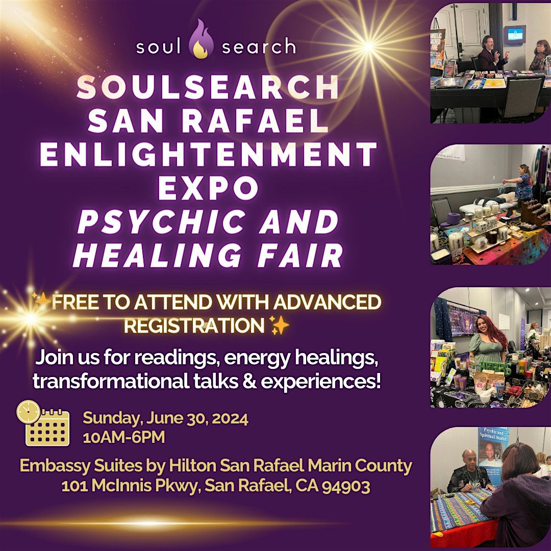 SoulSearch San Rafael Enlightenment Expo - Psychic & Healing Fair