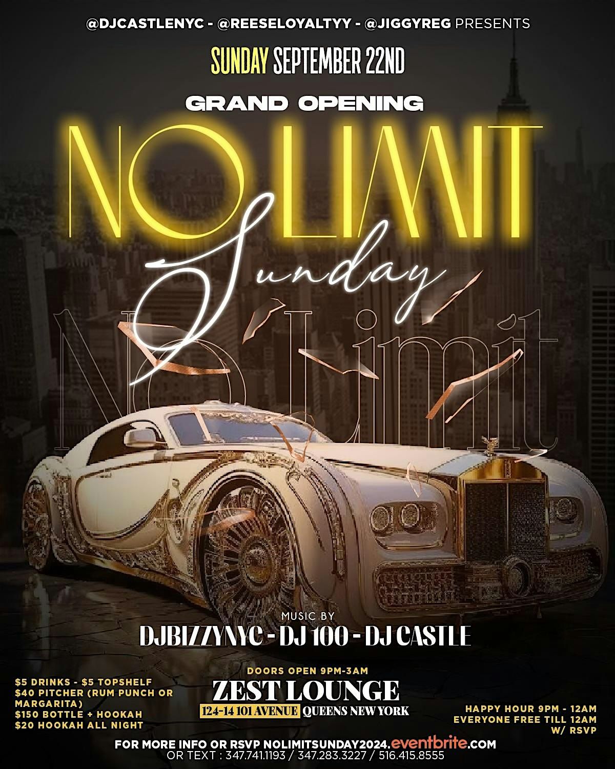 NO LIMIT SUNDAY