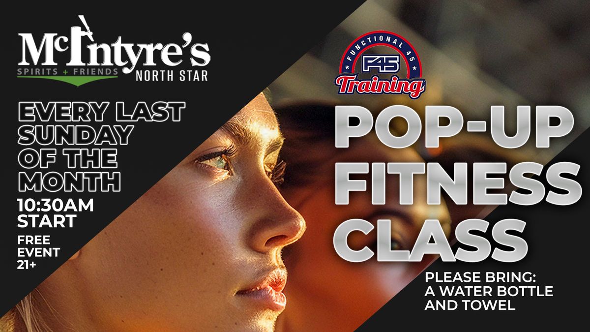 FREE Pop Up Workout Class hosted by F45 