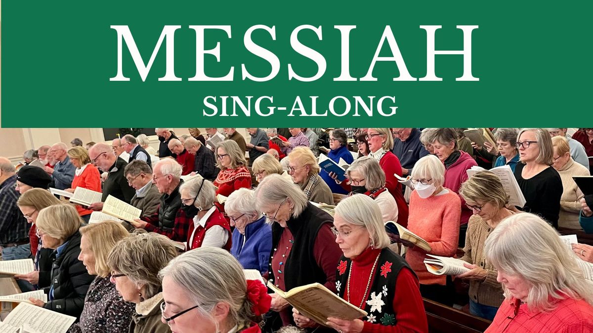 Handel's Messiah Sing-Along