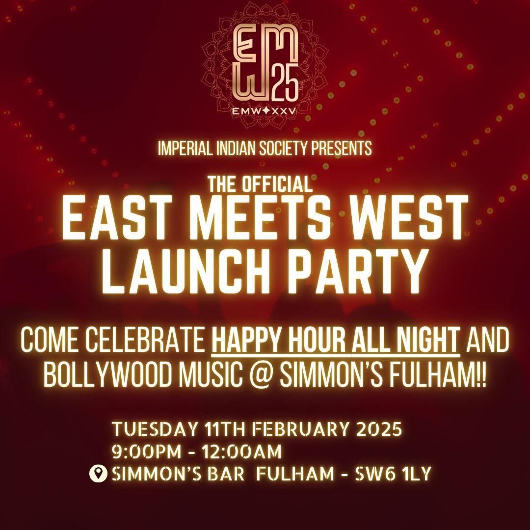 EMW x TAKE ME OUT LAUNCH PARTY SIMMONS FULHAM! 11\/02\/2025