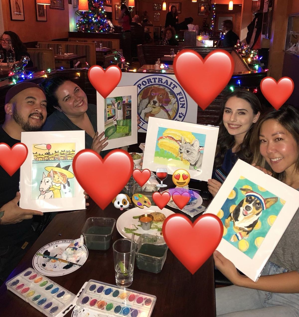 valentines sip and paint nyc