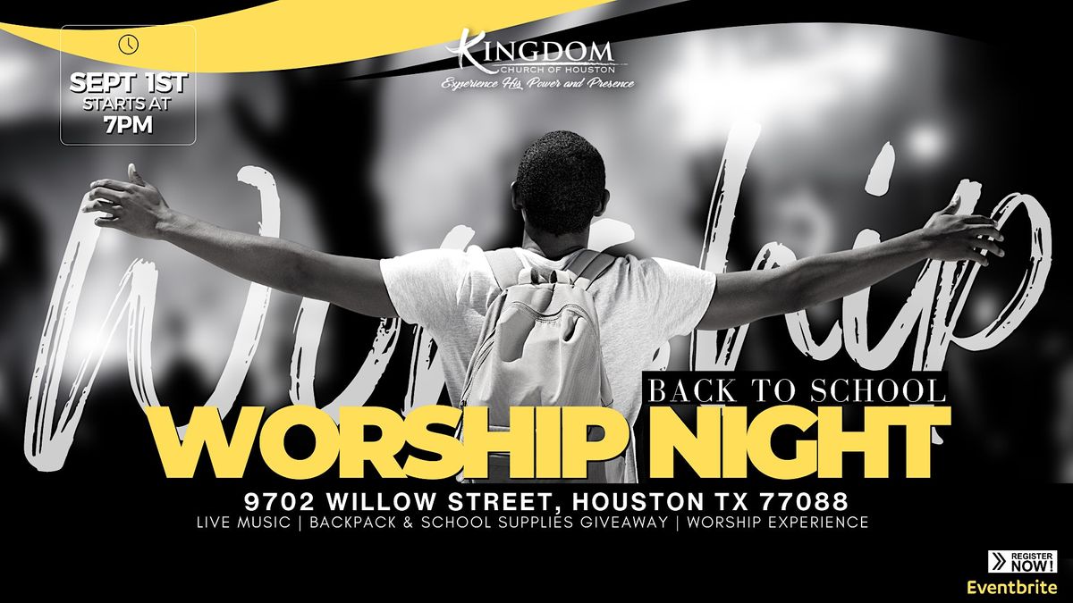 Worship Night - Back to School