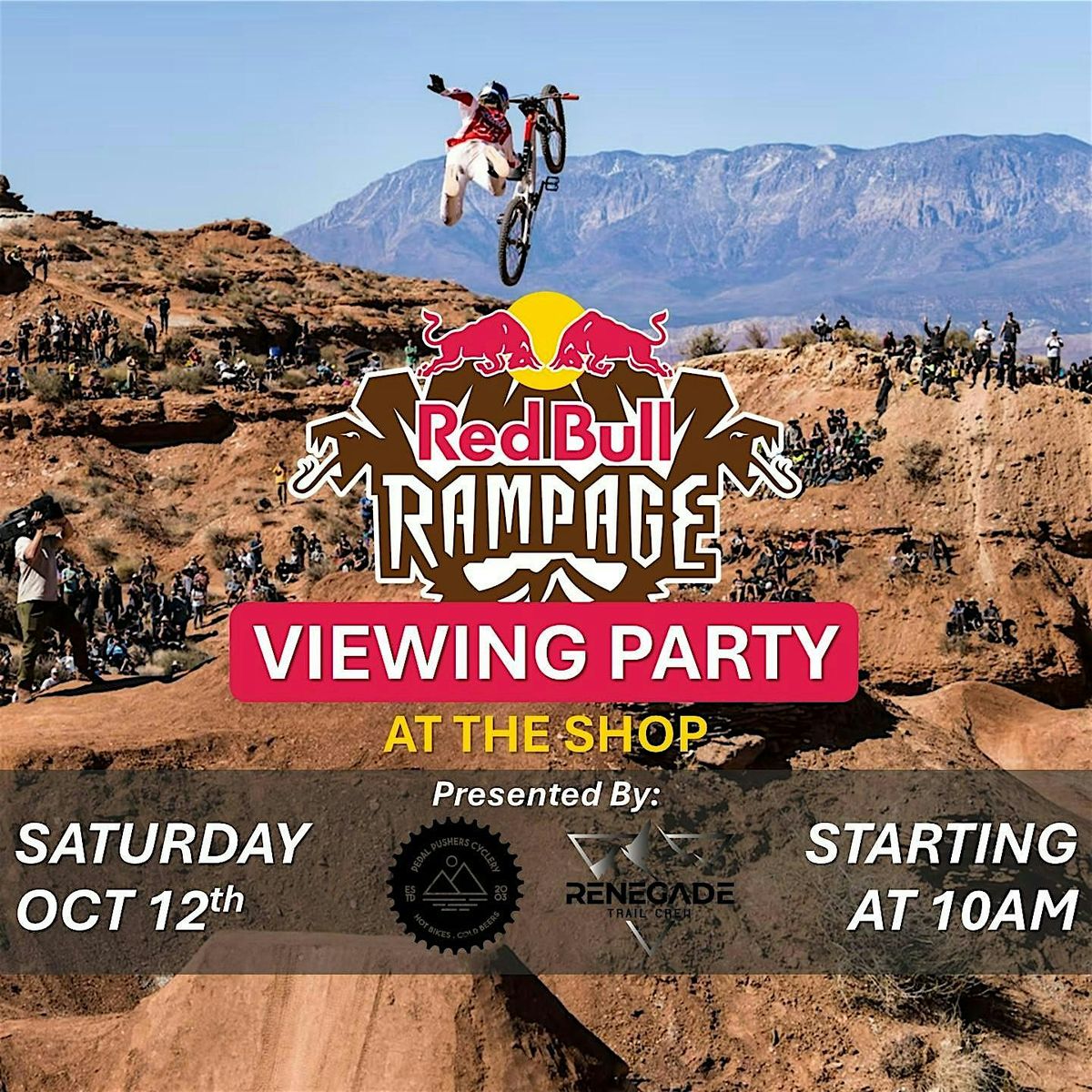 Redbull Rampage Viewing Party