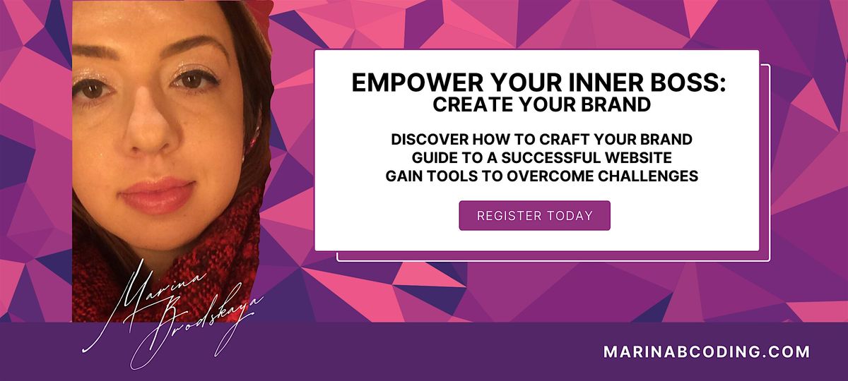 FREE Webinar: Empower Your Inner Boss, Create Your Brand