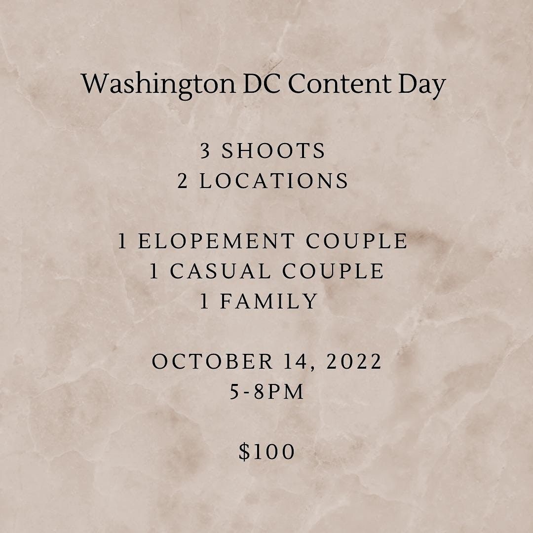 DC Content Day
