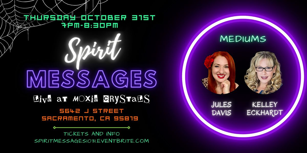 Halloween Spirit Messages with Mediums Jules Davis and Kelley Eckhardt