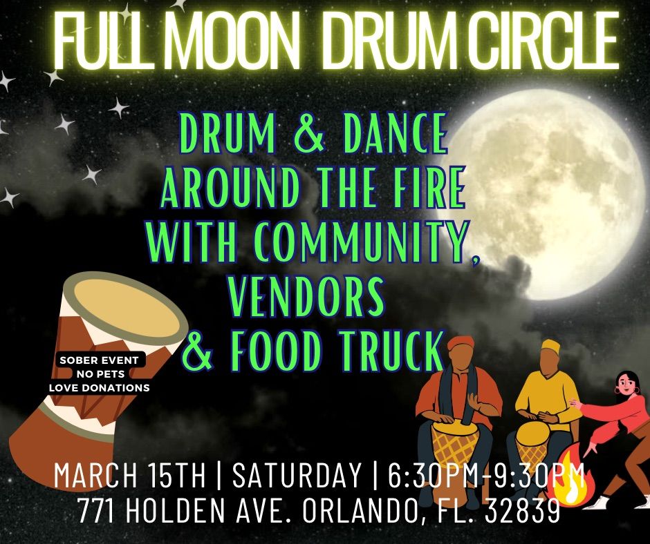 Full Moon Drum Circle 