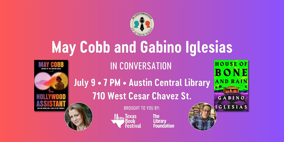 In Conversation: May Cobb & Gabino Iglesias