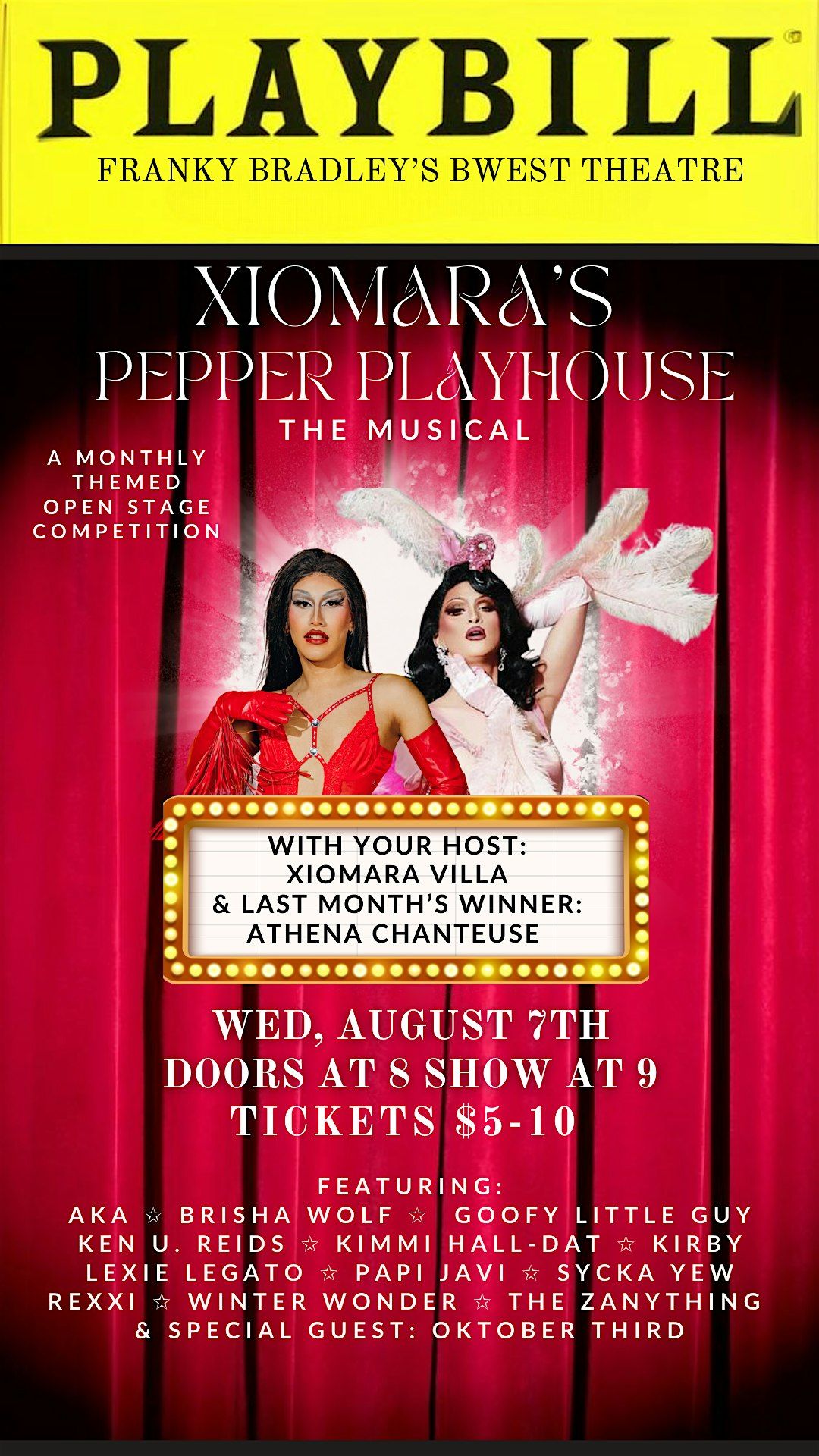 Xiomara's Pepper Playhouse 'The Musical'