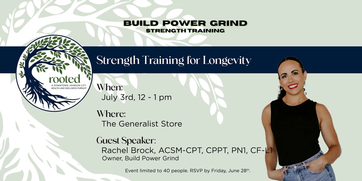 Strength Training for Longevity