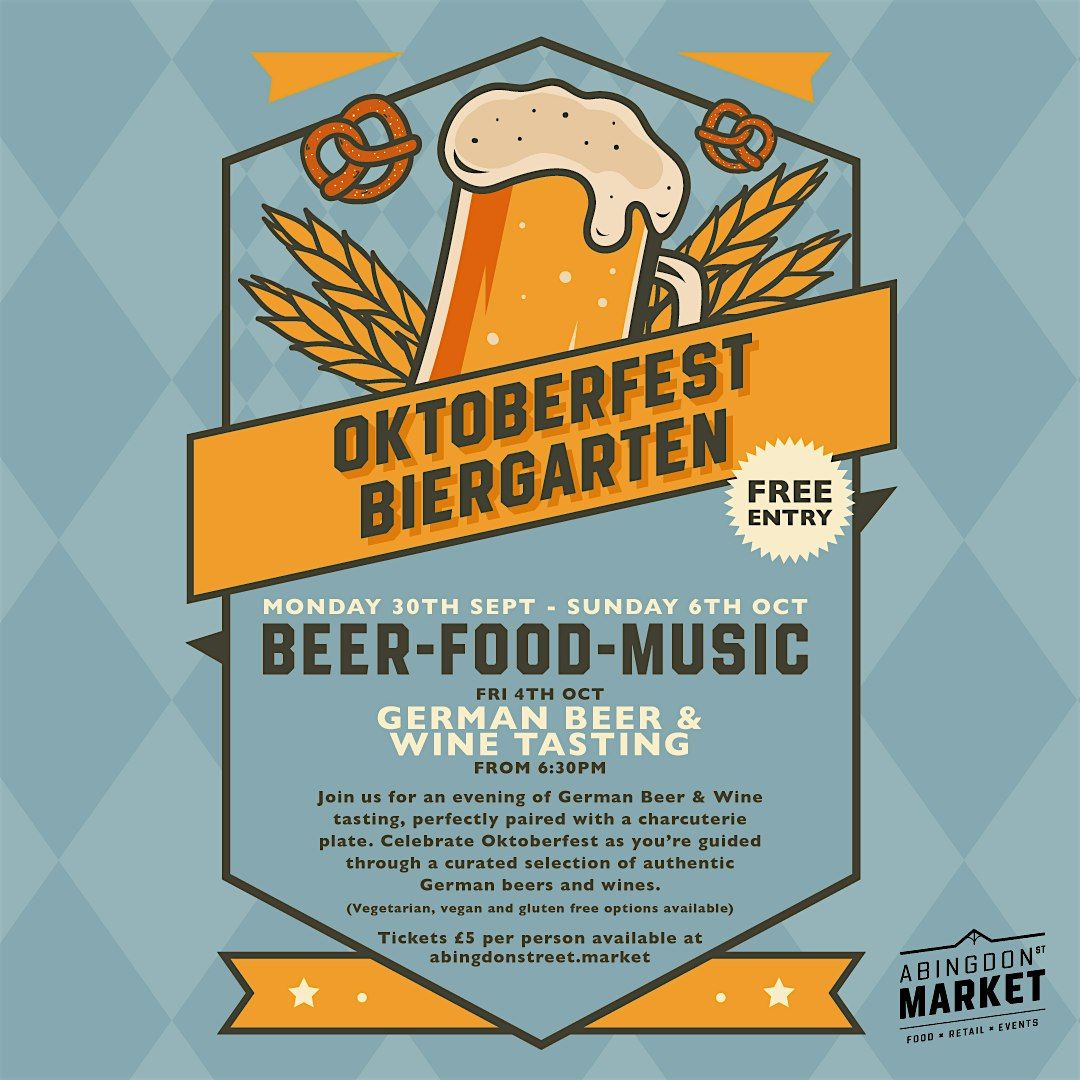 Oktoberfest Beer & Wine Tasting at Abingdon Street Market