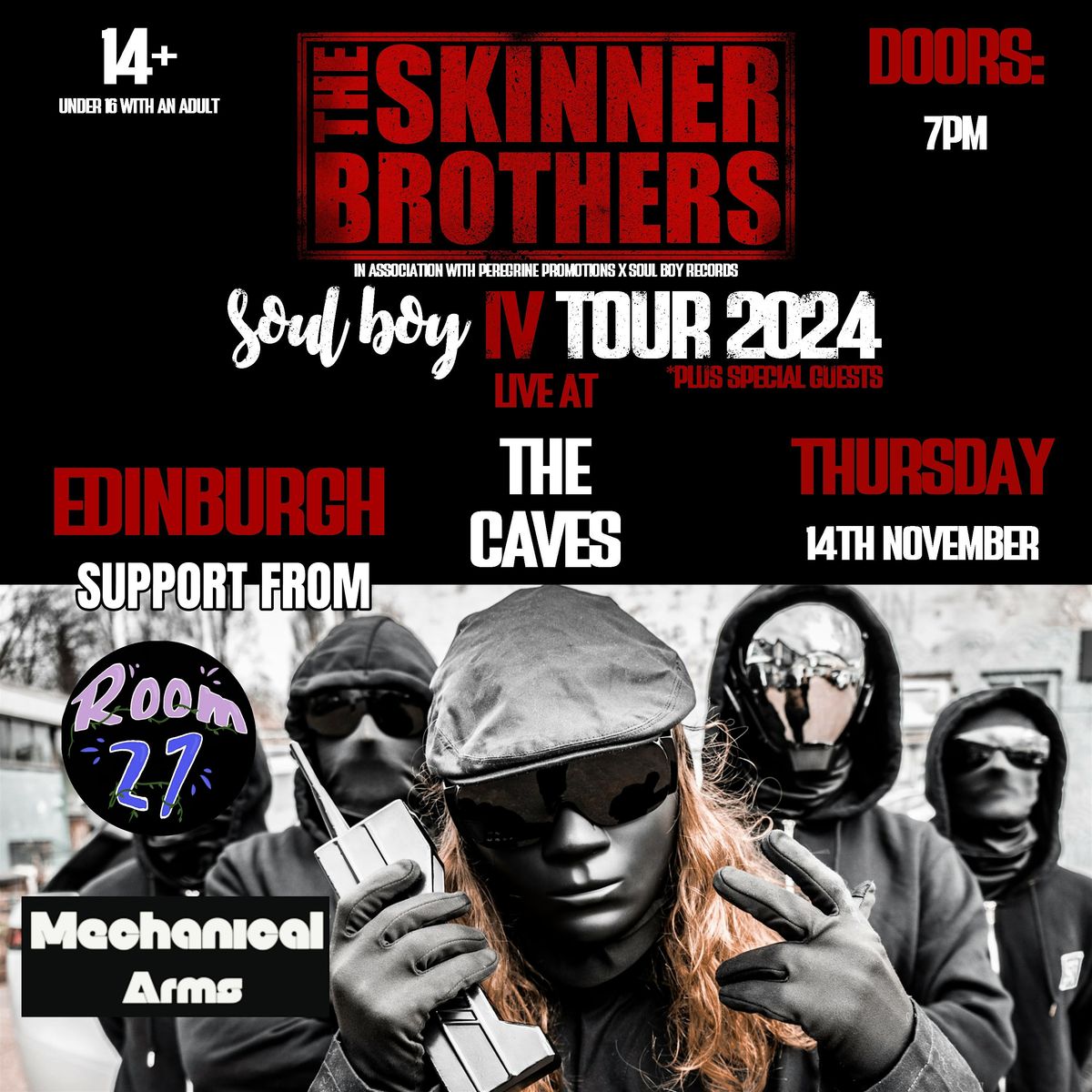 The Skinner Brothers live @ Edinburgh Caves